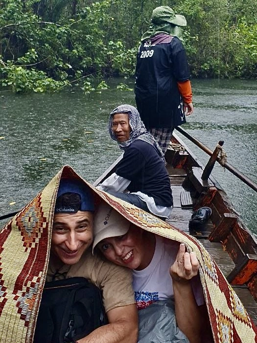 Lluvia en Camboya