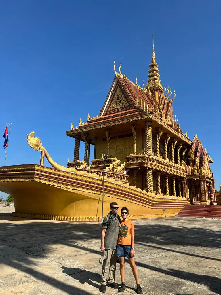 Conocer Camboya, una pagoda