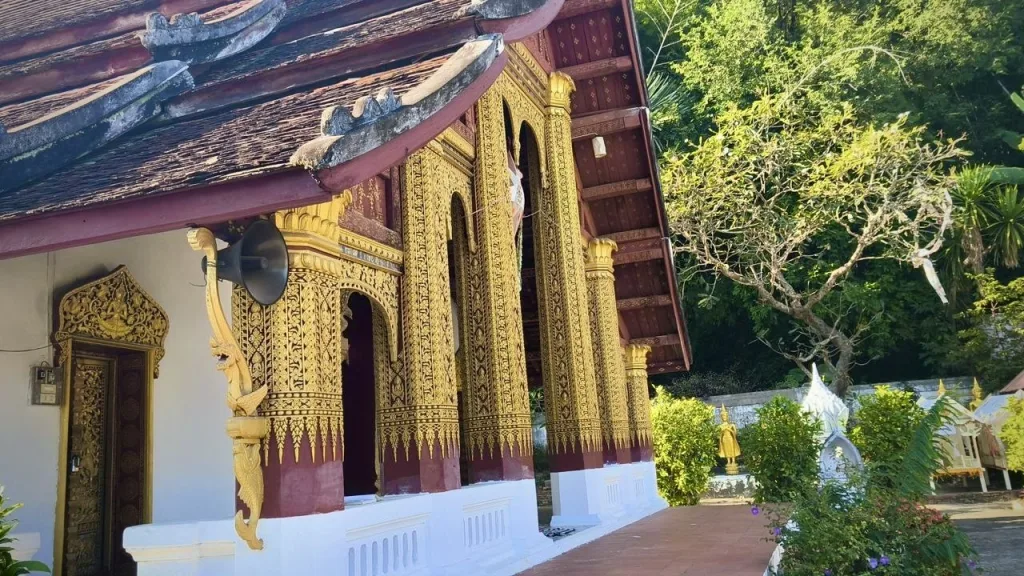 Pagoda remota en laos