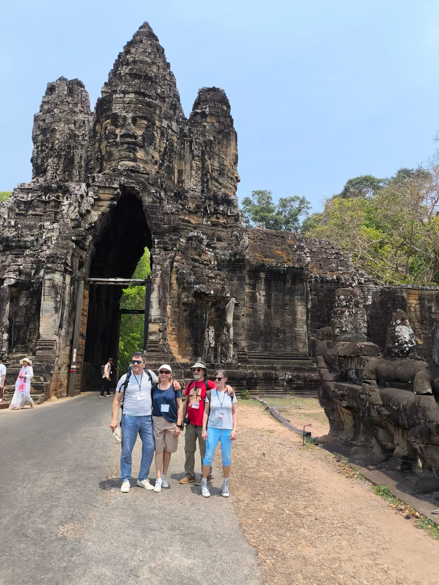La puerta Sur de Angkor Thom