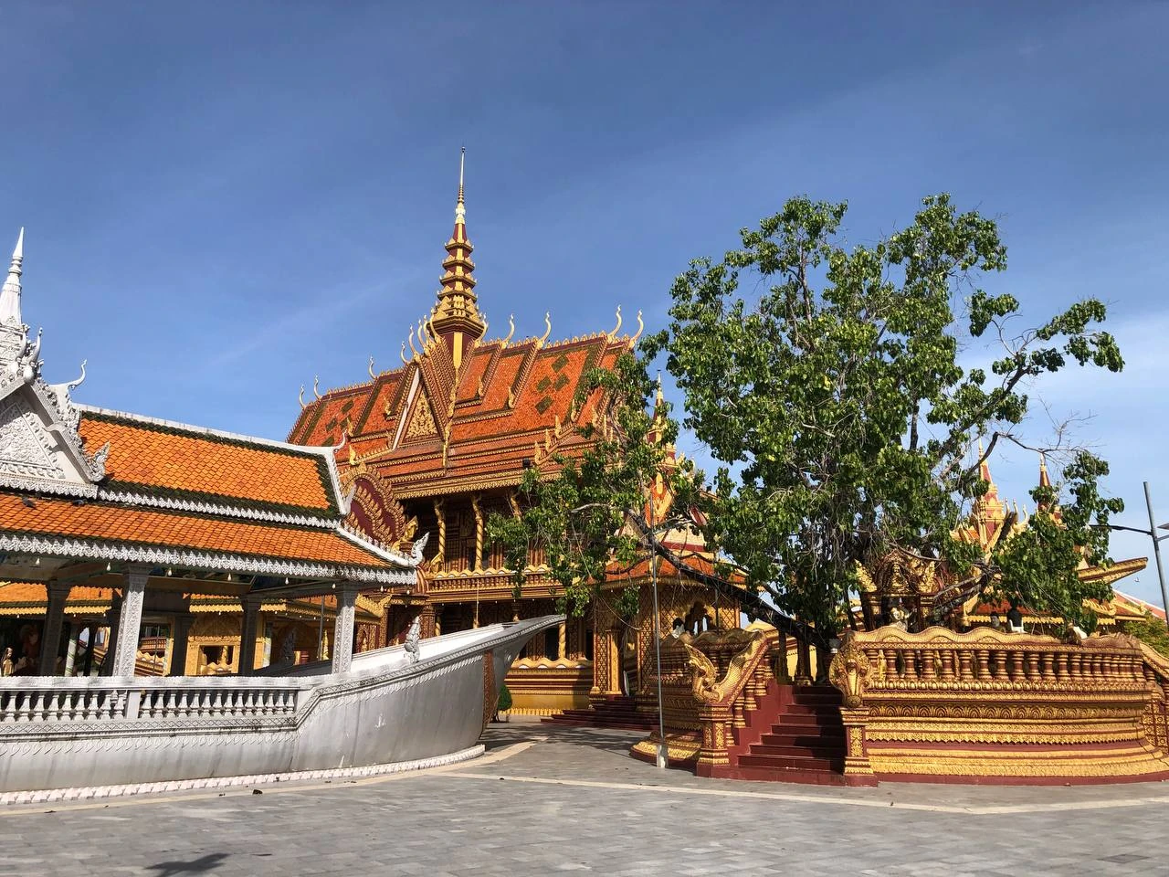 Pagoda en un viaje por Camboya